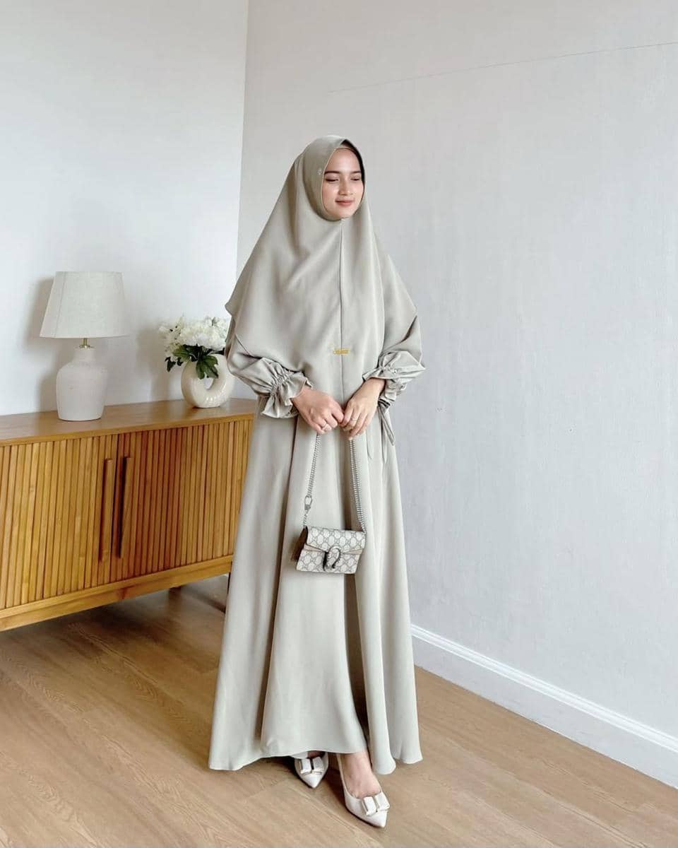 OOTD Hijab Syar'i ala Nilla Alficha