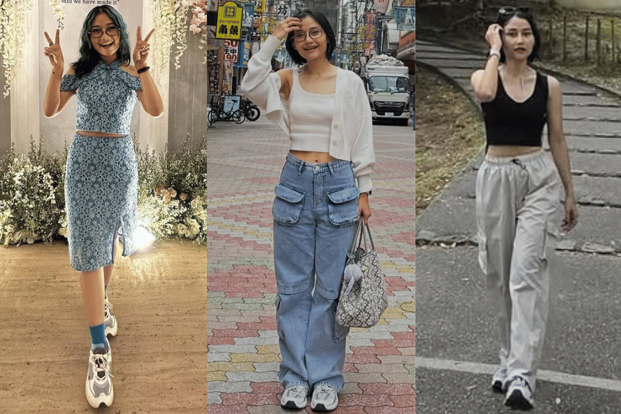 9 Inspirasi Daily Outfit ala Riyuka Bunga, Cocok untuk Badan Petite!