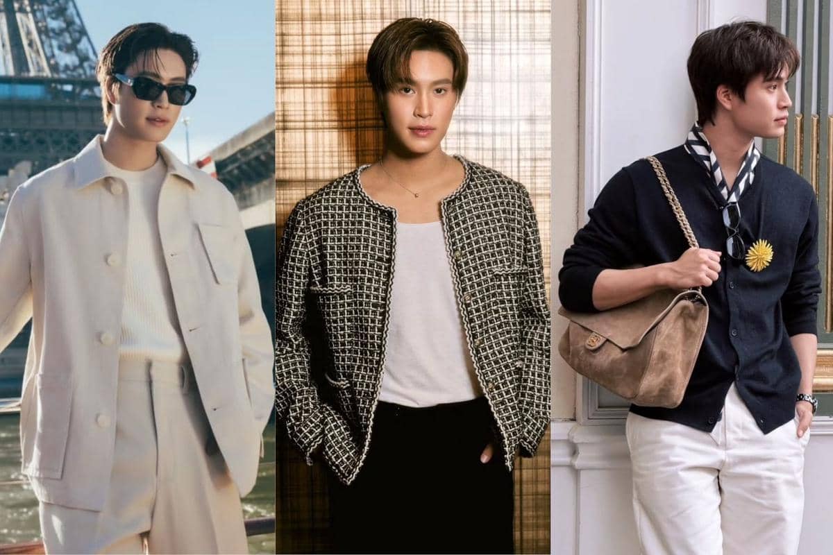 8 Ide Outfit Clean Modern ala Gemini Norawit, Tampilannya Charming!