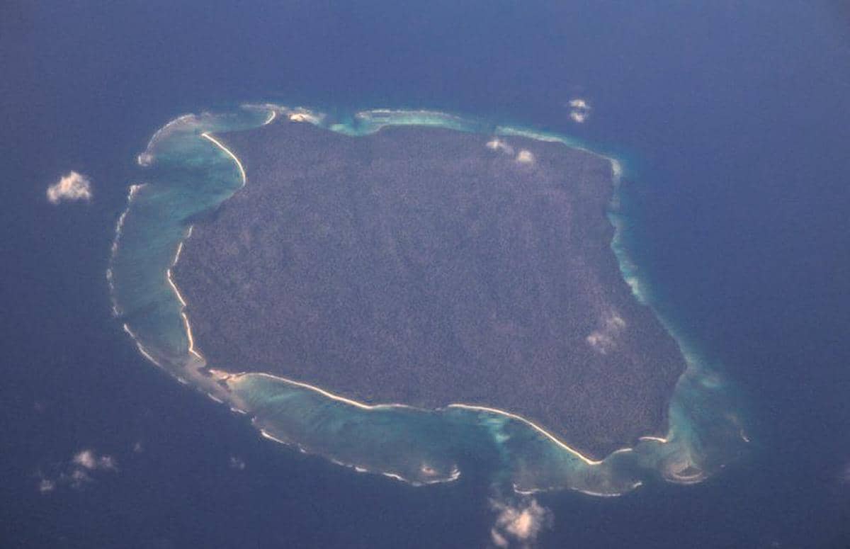 potret North Sentinel Island