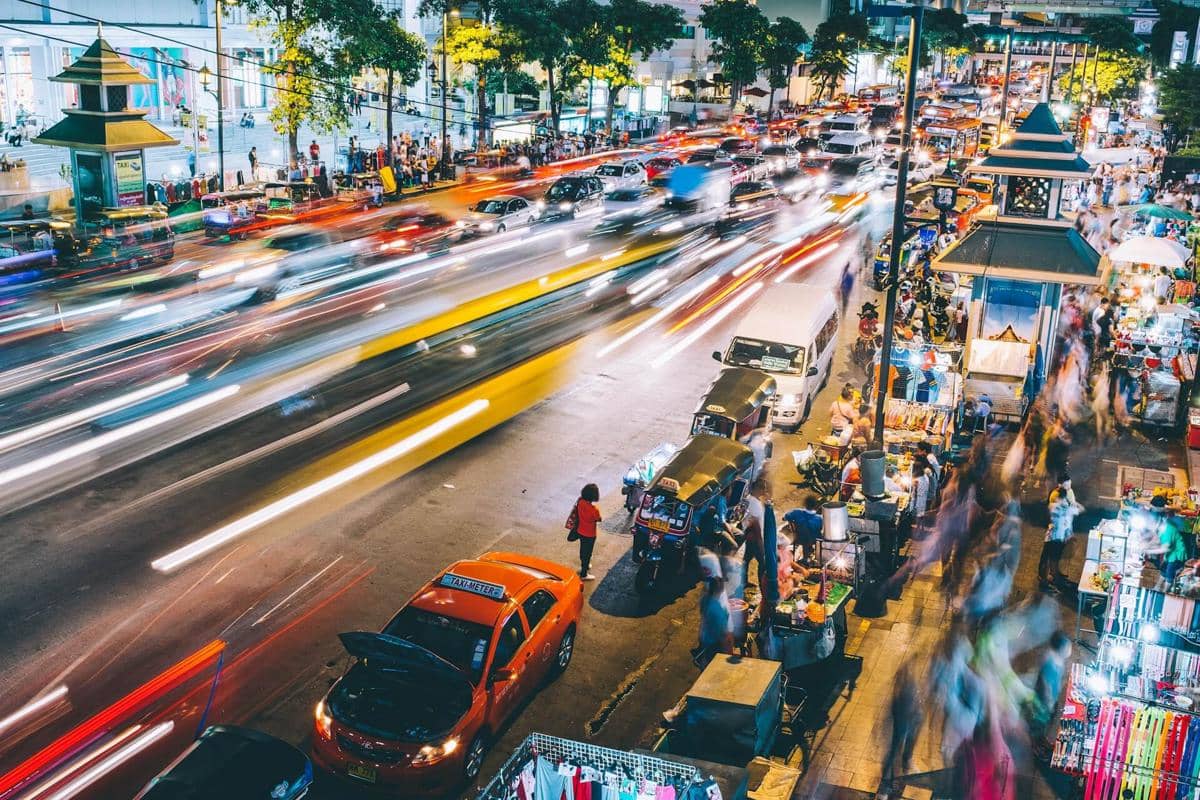 ilustrasi Bangkok, Thailand
