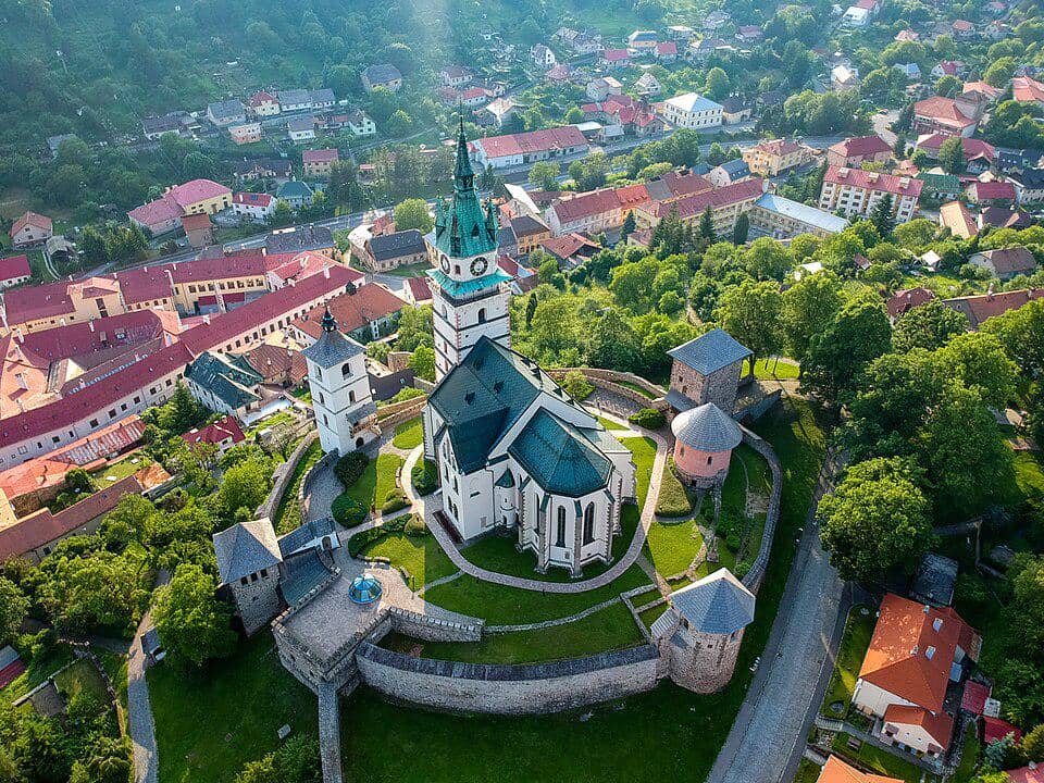 Kota Kremnica di Slovakia