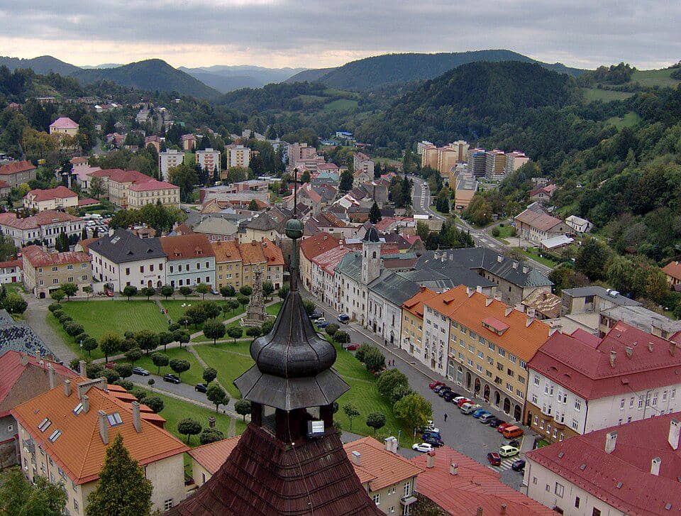 Kota Kremnica di Slovakia
