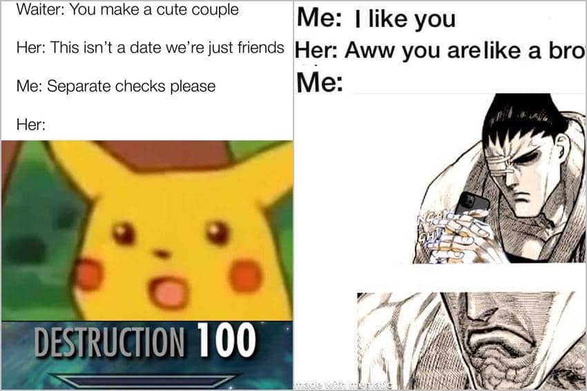 8 Meme Kartun tentang Friendzone, bahkan Dianggap Abang!