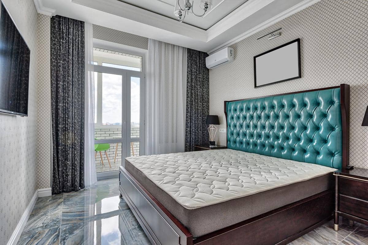 ilustrasi interior kamar tidur minimalis