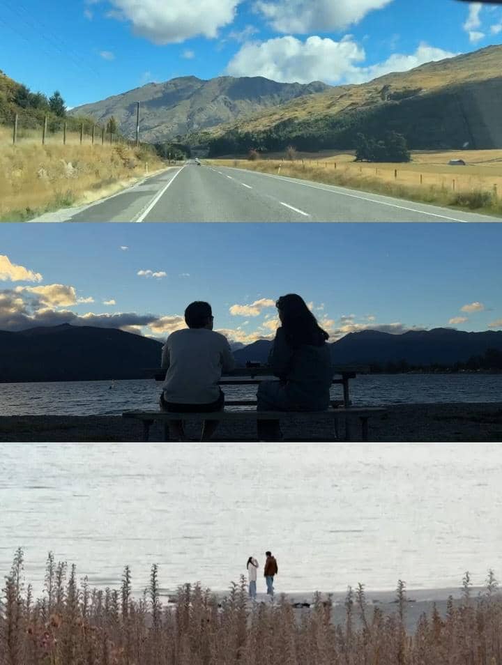 Amanda Rawles dan suami liburan dengan campervan