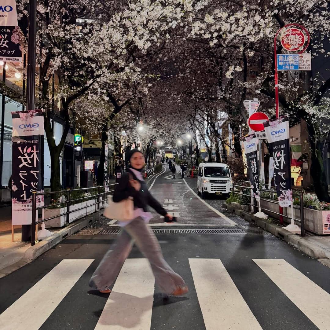 Nadzira Shafa berlibur di Jepang