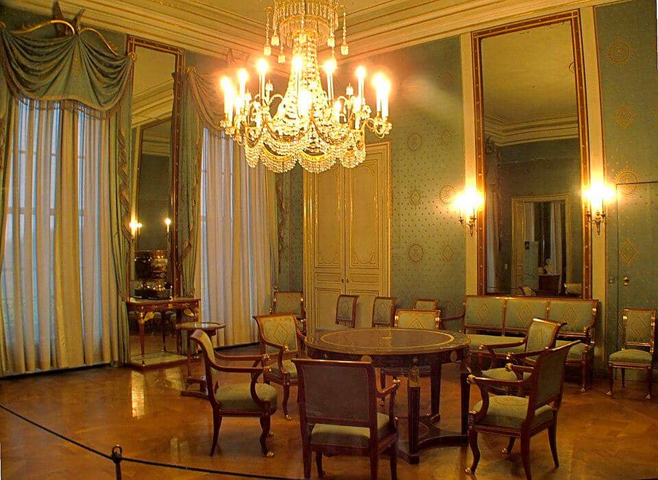 Ruangan di dalam Istana Nymphenburg 