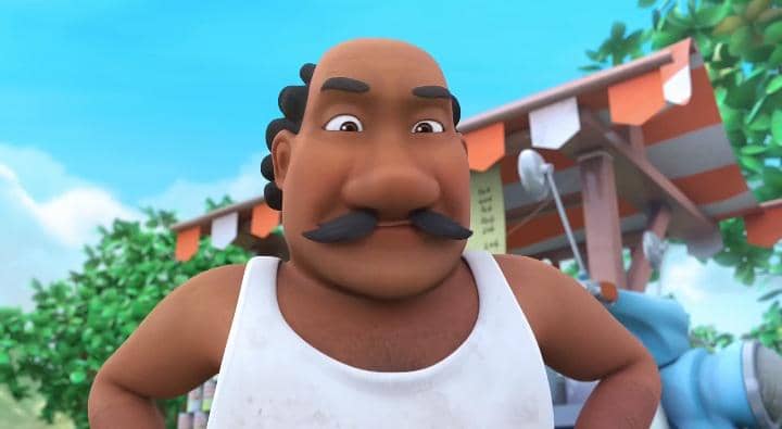 3 Keluarga Uncle Muthu di Upin & Ipin, Istrinya Curi Perhatian!