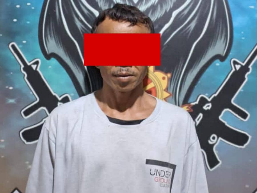 Akhir Pelarian Manusia Silver Bacok Sopir Travel Lampung, DPO 6 Bulan