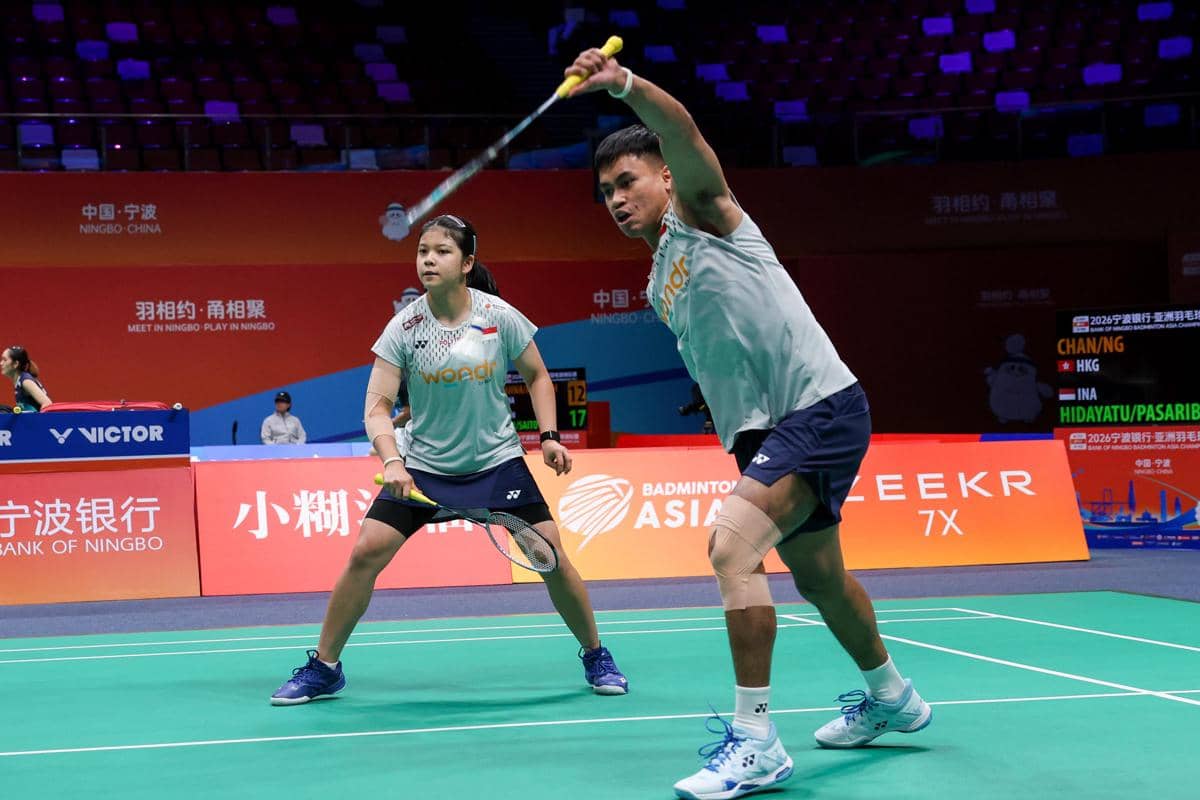 Jafar/Felisha Tumbang di 16 Besar Kejuaraan Asia 2026