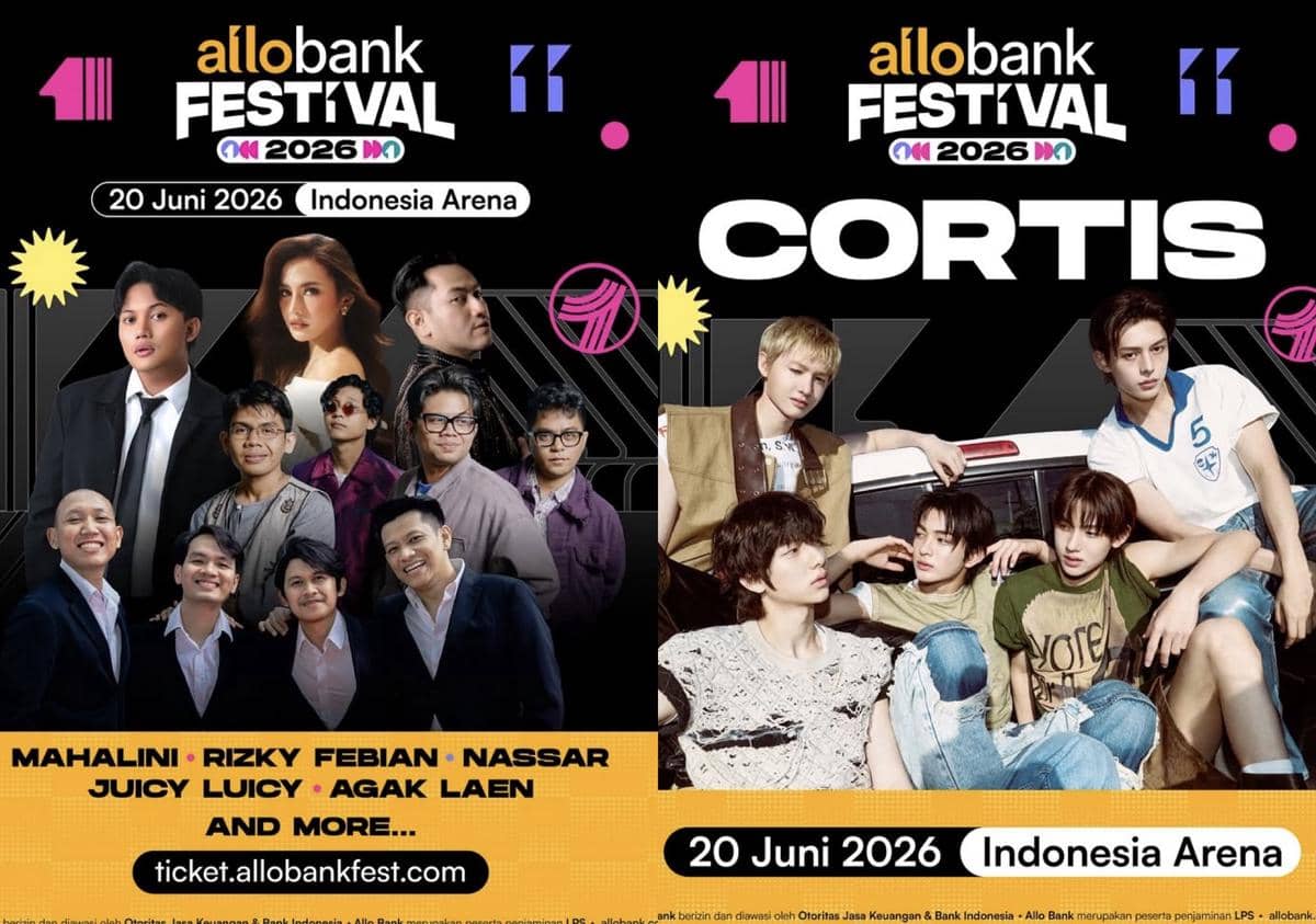 Gak Cuma CORTIS, Daftar Lineup Allo Bank Festival 2026, Ada Agak Laen
