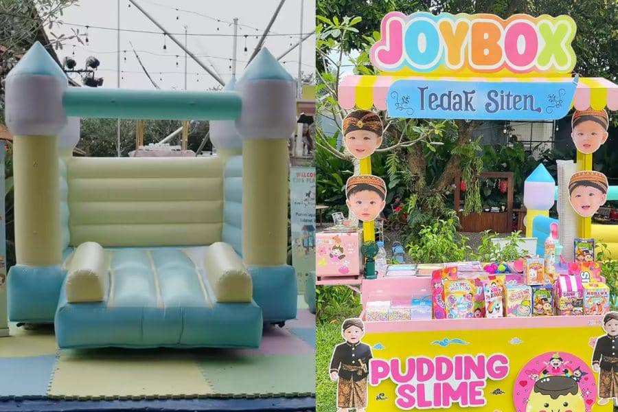 Ide Acara Tedak Siten Selain Prosesi Adat ala Erika Carlina