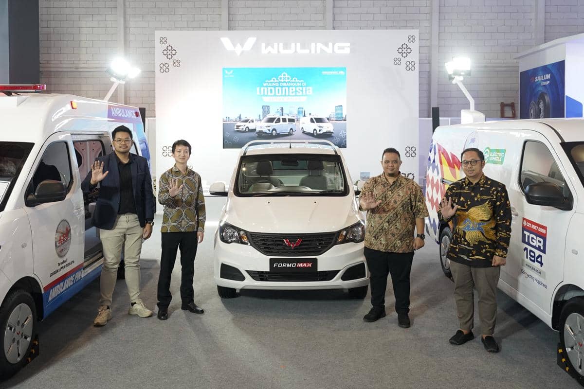 Wuling Andalkan Formo Max dan Mitra EV di GIICOMVEC 2026