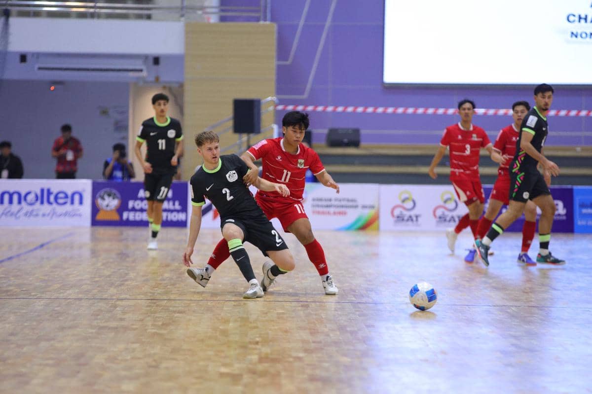 Timnas Futsal Indonesia lawan Australia di Piala AFF 2026. 