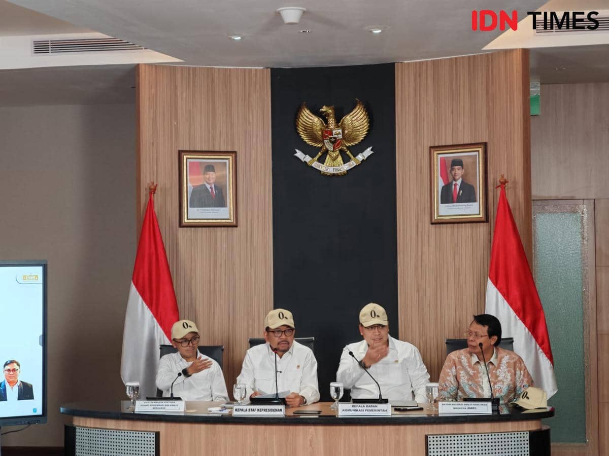 Pemerintah luncurkan Buku Saku 0% (IDN Times/Ilman Nafi'an)