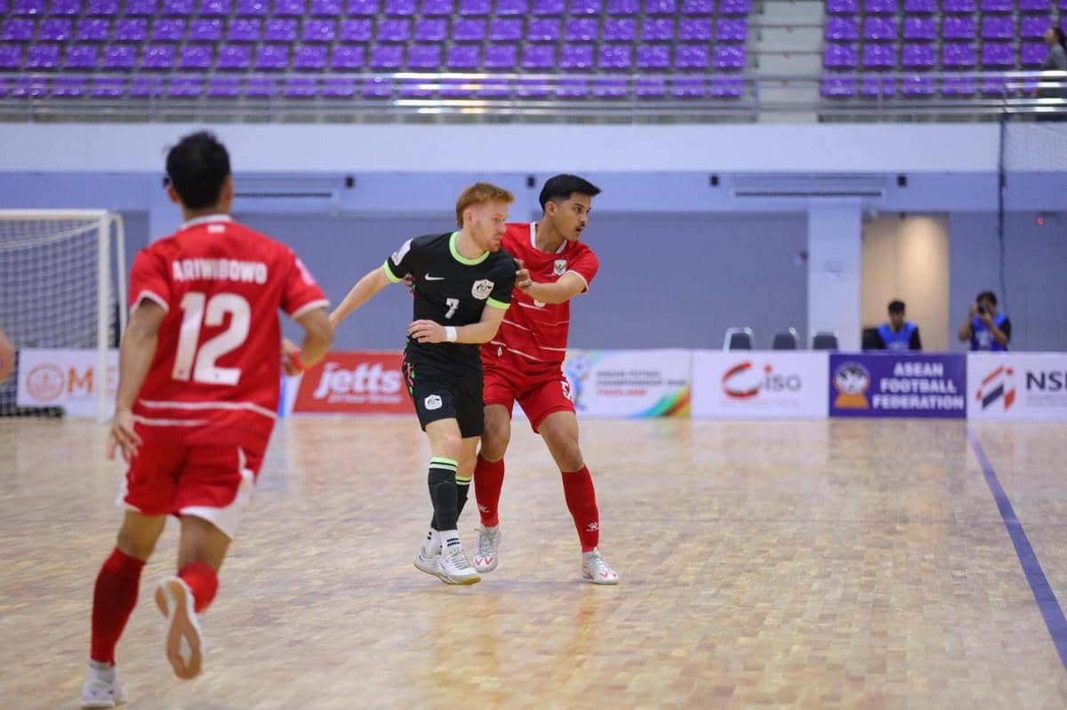 Timnas Futsal Indonesia lawan Australia di Piala AFF 2026. 