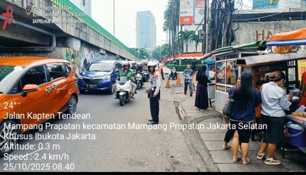 Ilustrasi laporan parkir liar melalui JAKI/ dok Istimewa