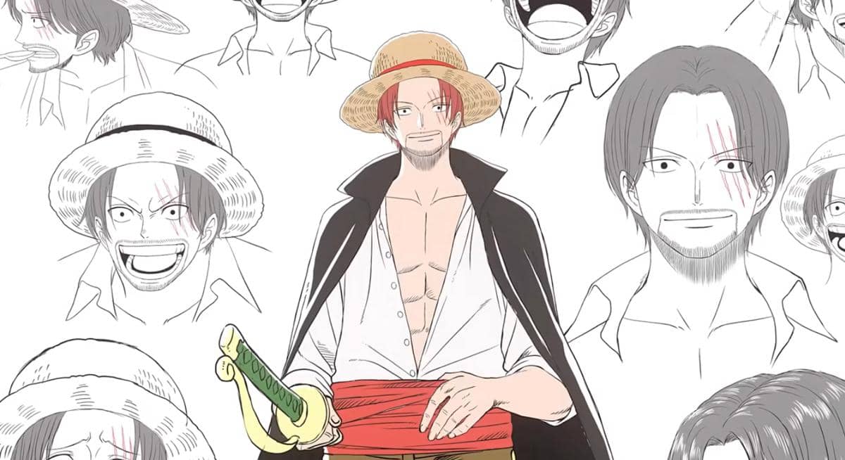 Desain Karakter Shanks Versi The One Piece WIT Studio Diungkap!