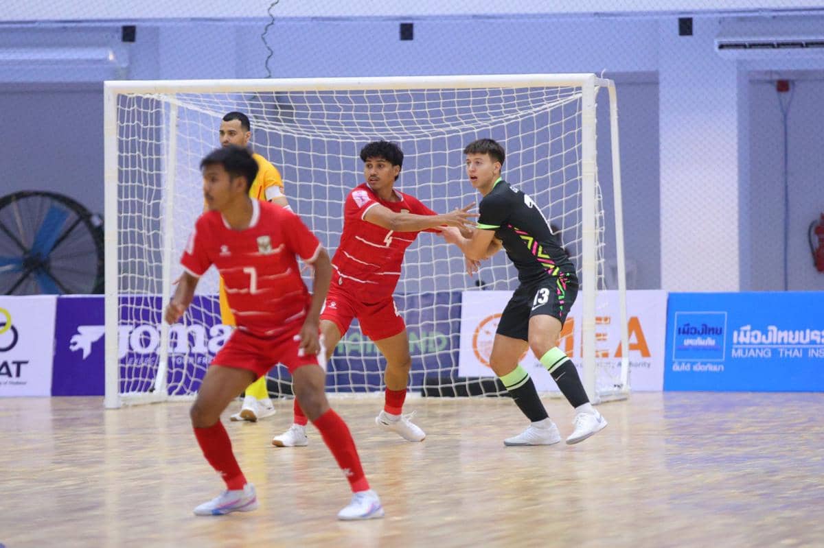 Timnas Futsal Indonesia lawan Australia di Piala AFF 2026.