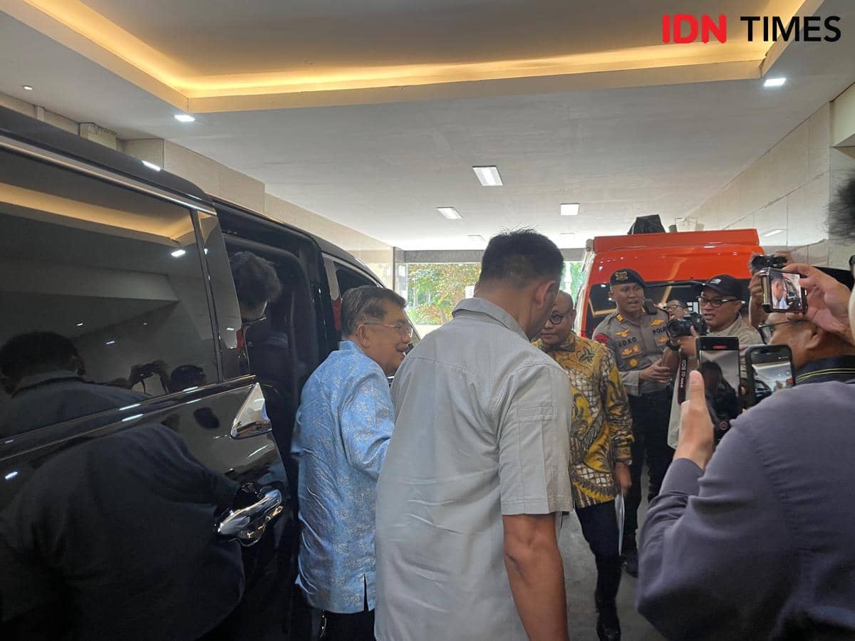 Jusuf Kalla Datangi Bareskrim, Laporkan Dugaan Pencemaran Nama Baik