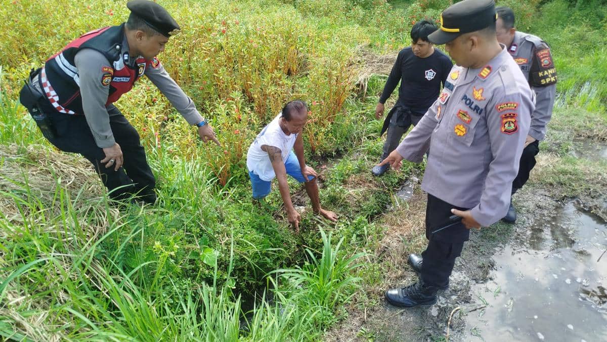  Lansia di Klungkung Ditemukan Meninggal di Saluran Irigasi