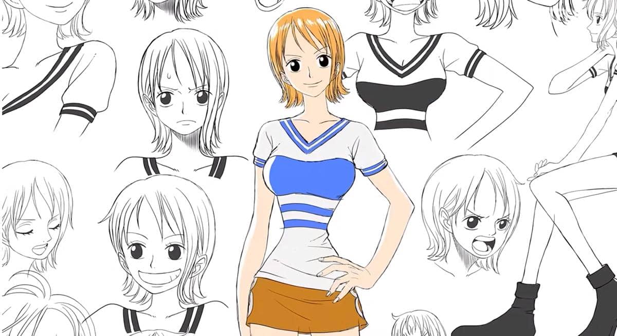 Nami versi WIT Studio - The One Piece
