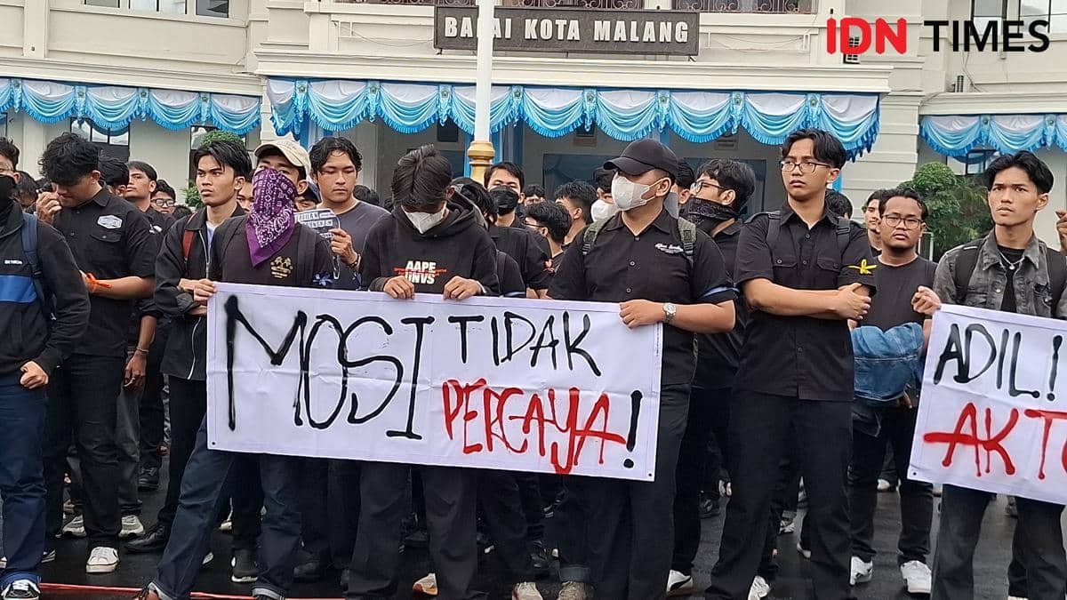 Berikut Isi Tuntukan Aksi Solidaritas Andrei Yunus di Malang