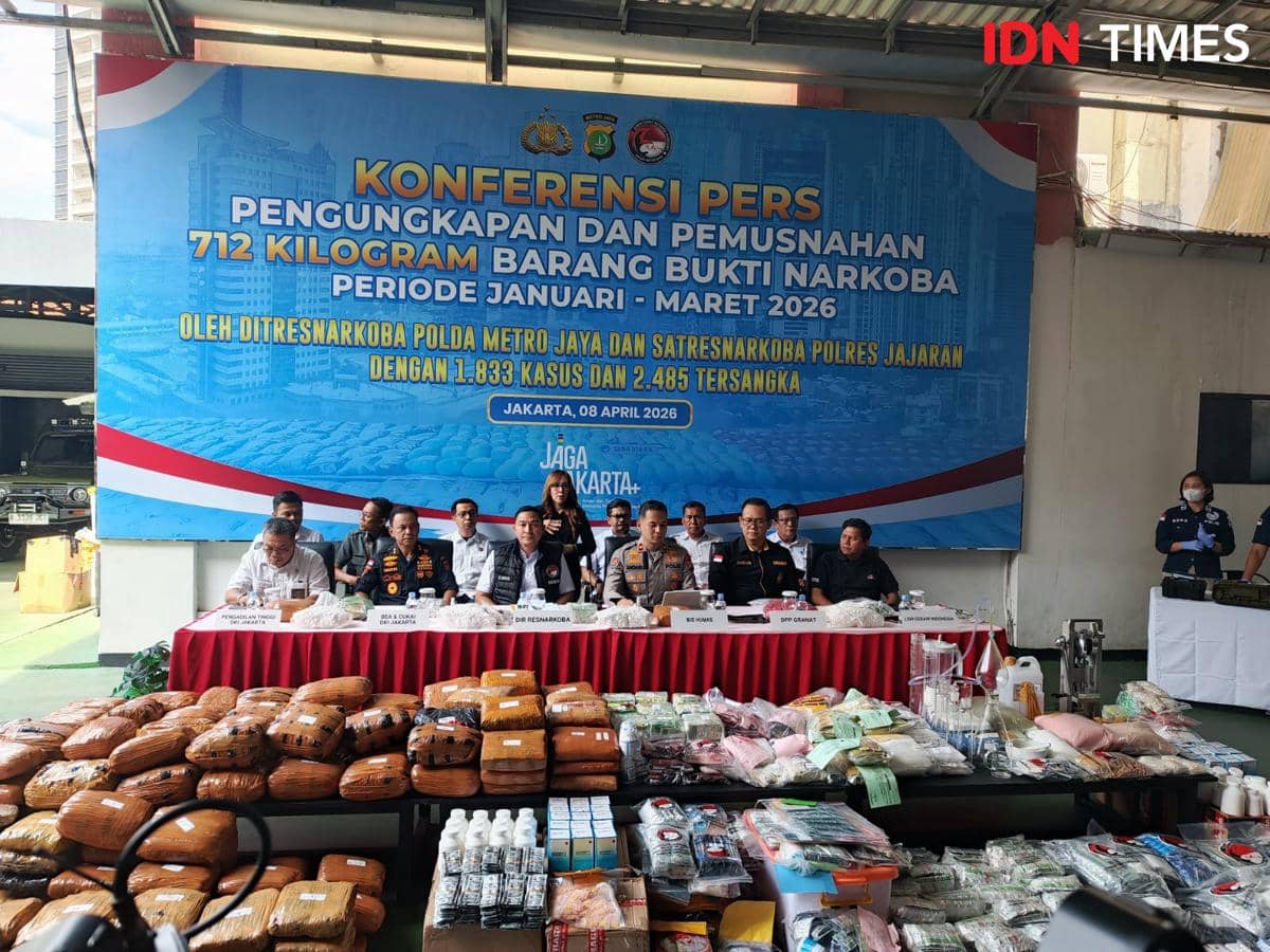 Vape Isi Etomidate hingga Tramadol Dominasi Kasus Narkoba di Jakarta