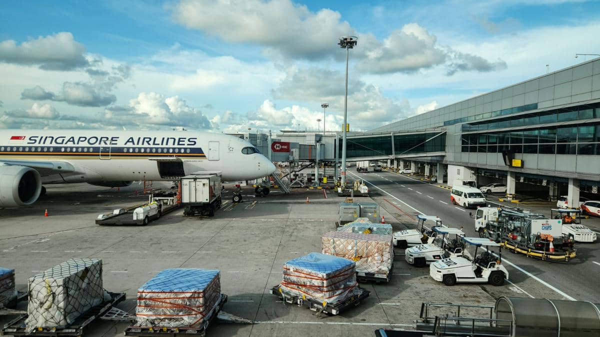 ilustrasi maskapai penerbangan Singapura 