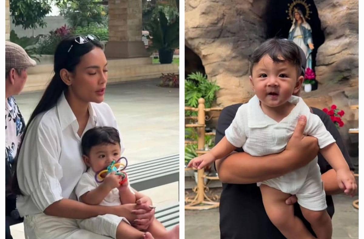 9 Potret Erika Carlina dan Andrew di Taman Doa Kasih Mulia Sejati