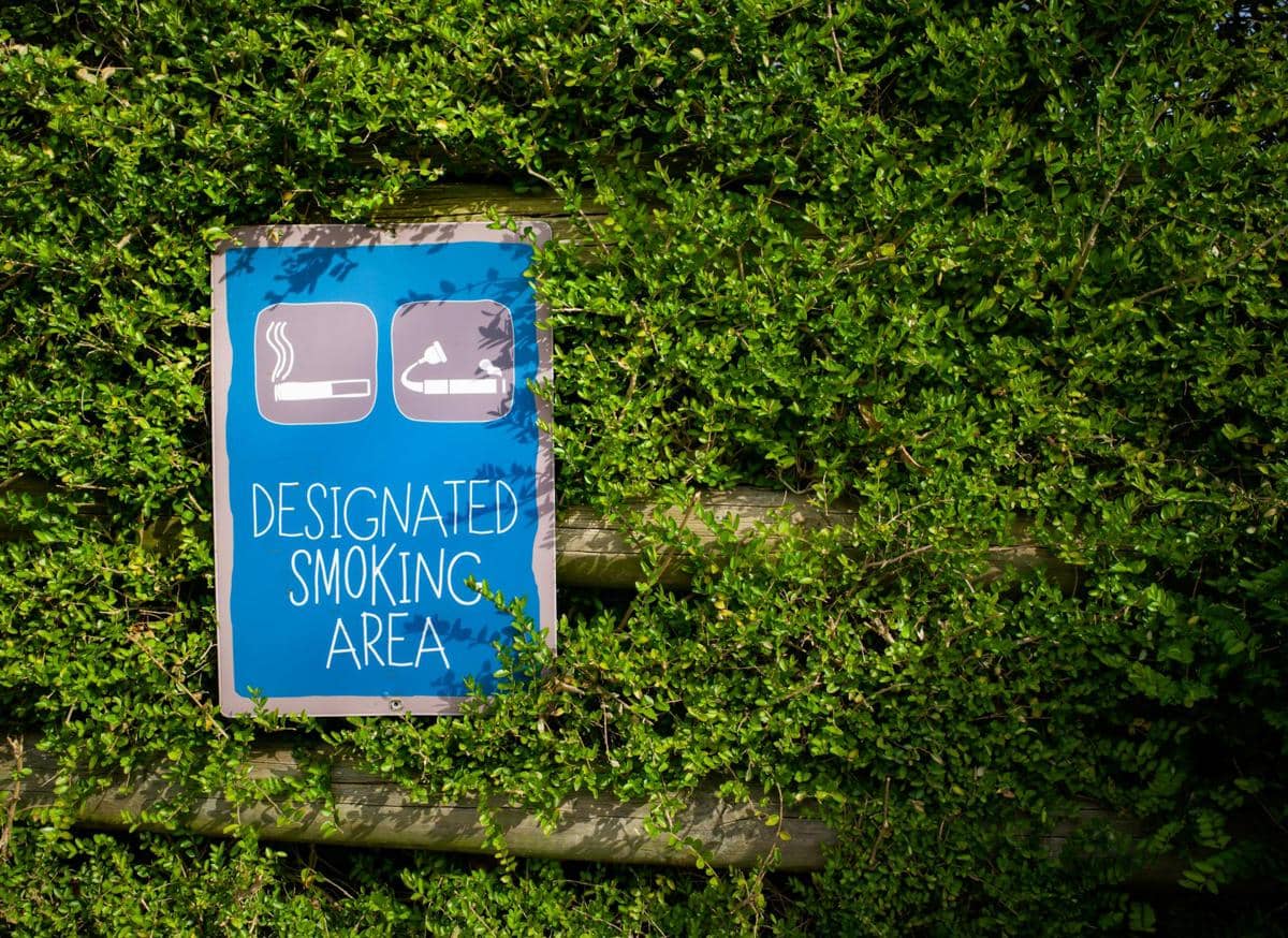 ilustrasi area merokok