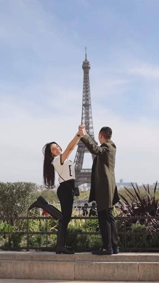 Liburan Mewah Angel Karamoy dan Gusti Ega