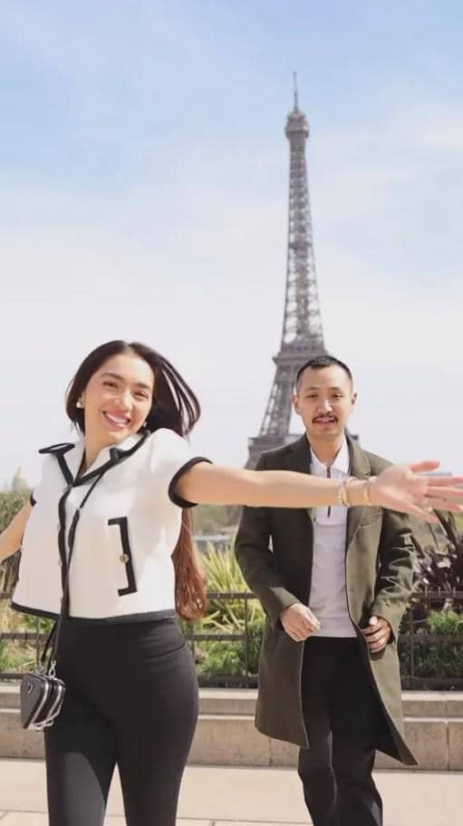 Liburan Mewah Angel Karamoy dan Gusti Ega