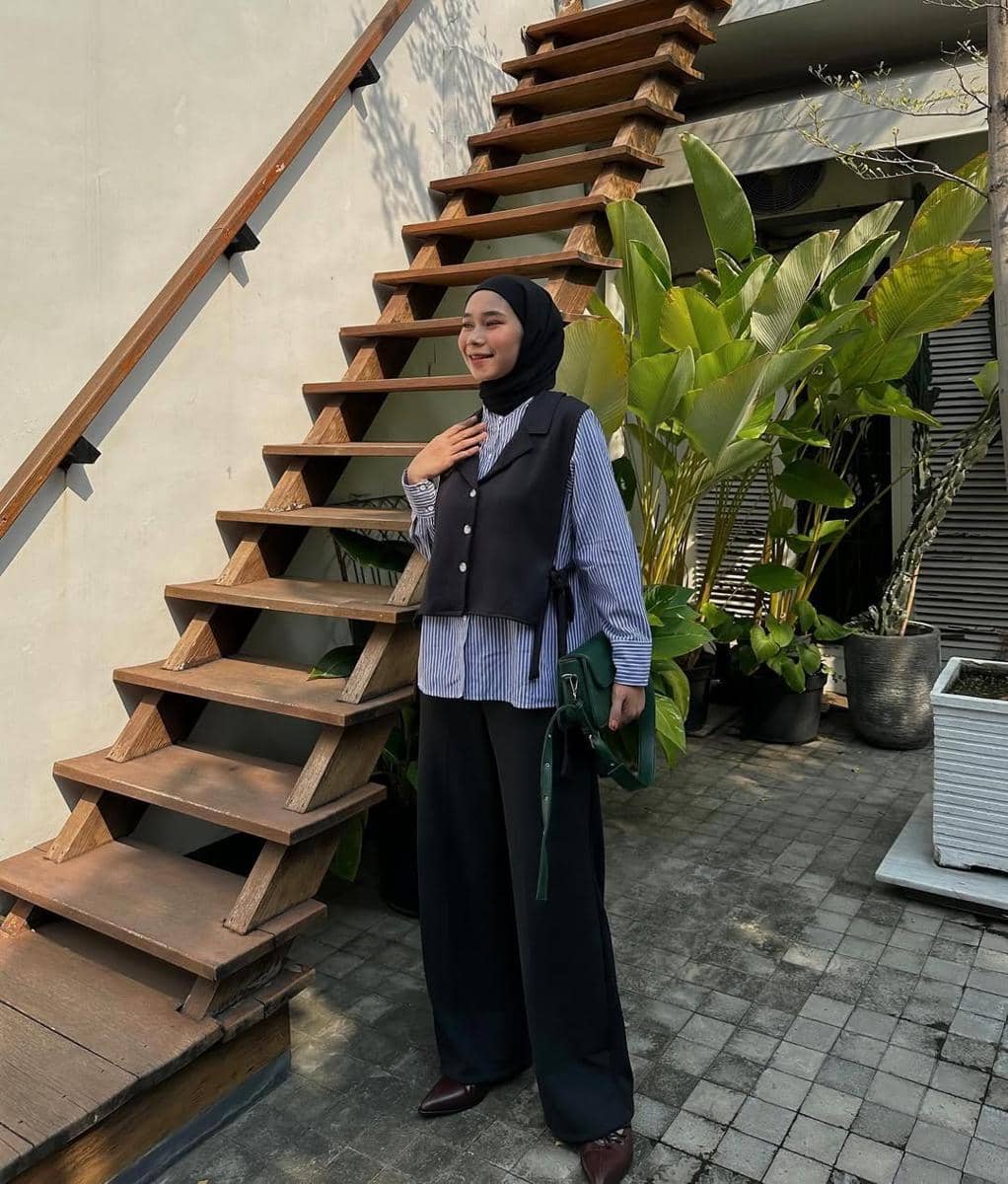OOTD Smart Casual ala Fitri Hasiani
