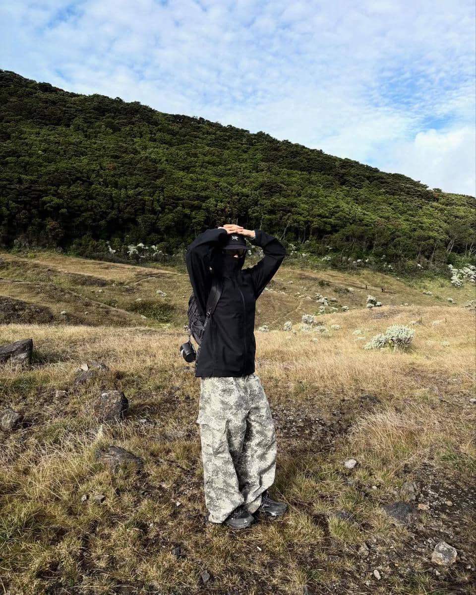 OOTD Naik Gunung ala Clara Yulia
