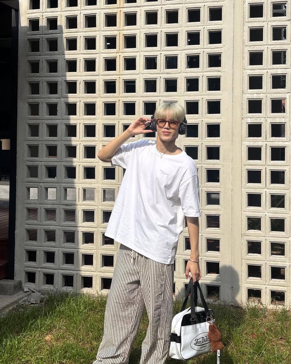 Outfit ke Pantai ala Fluke Nattanon