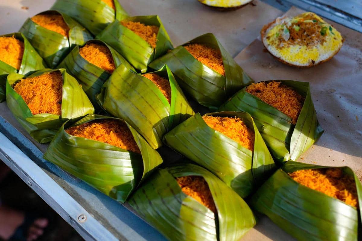 ilustrasi daun pisang