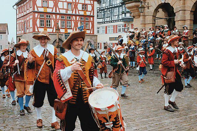 Der Meistertrunk, Rothenburg ob der Tauber, Jerman