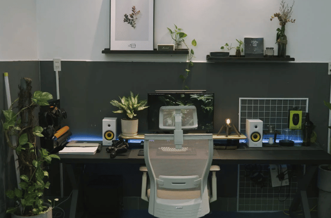 ilustrasi home office