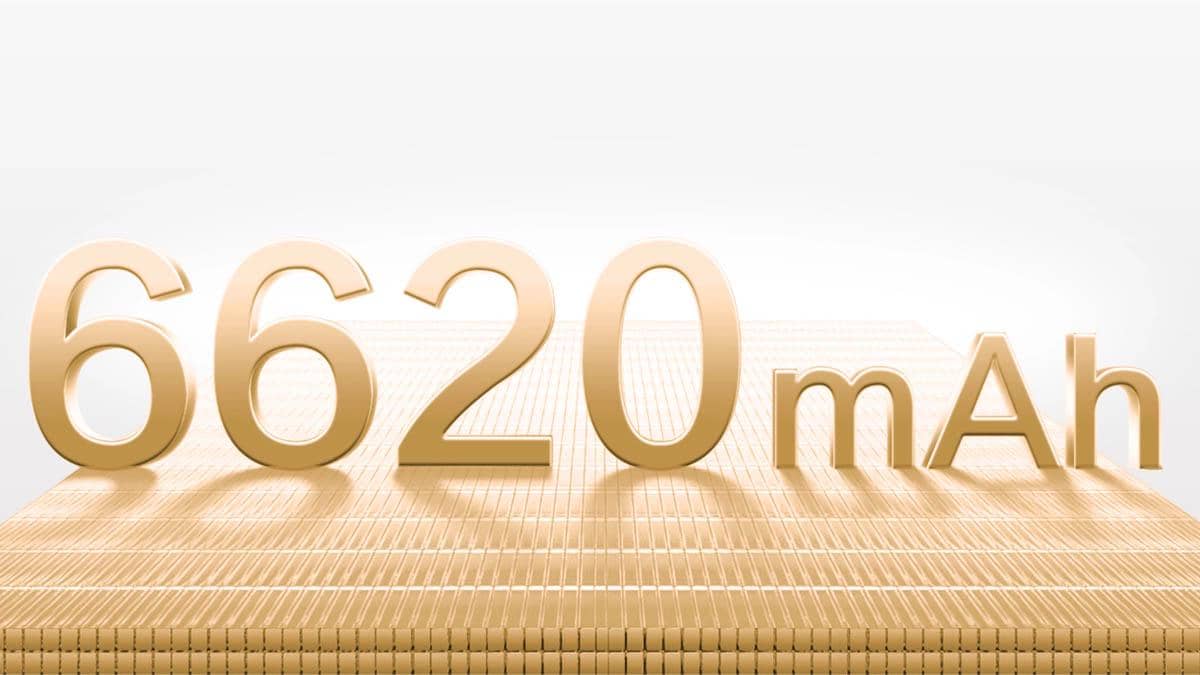 Ilustrasi kapasitas baterai HUAWEI Enjoy 90m Plus