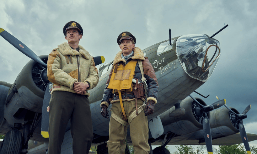 Cuplikan dari serial Masters of the Air (2024)