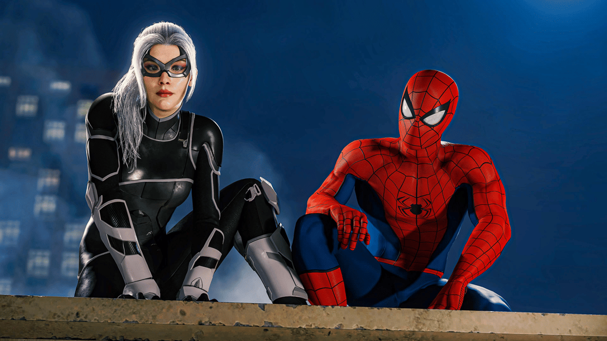 Black Cat dan Spider-Man versi game 