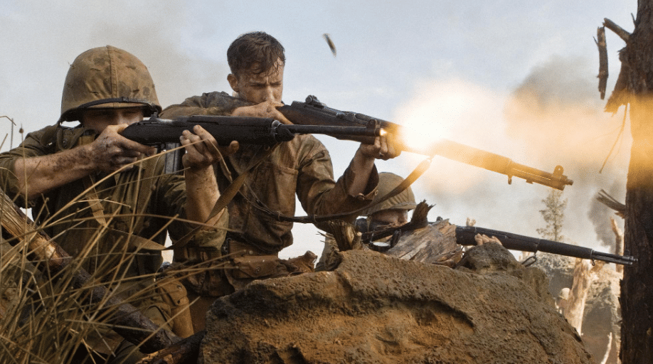 Cuplikan dari serial The Pacific (2010)