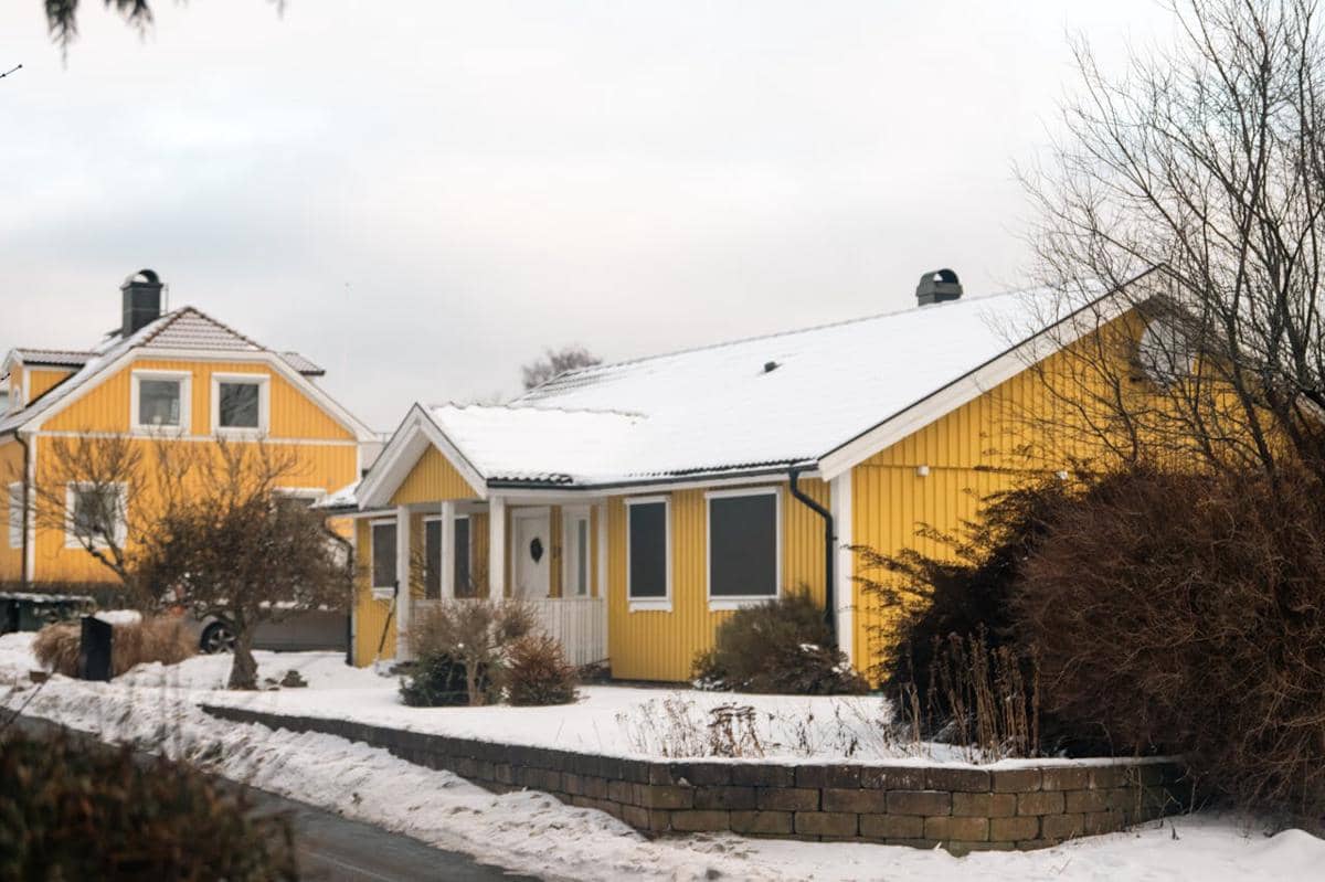 ilustrasi rumah eropa