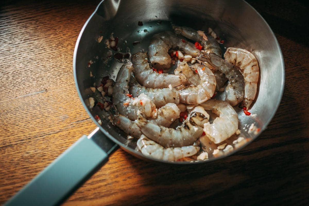 ilustrasi marinasi udang