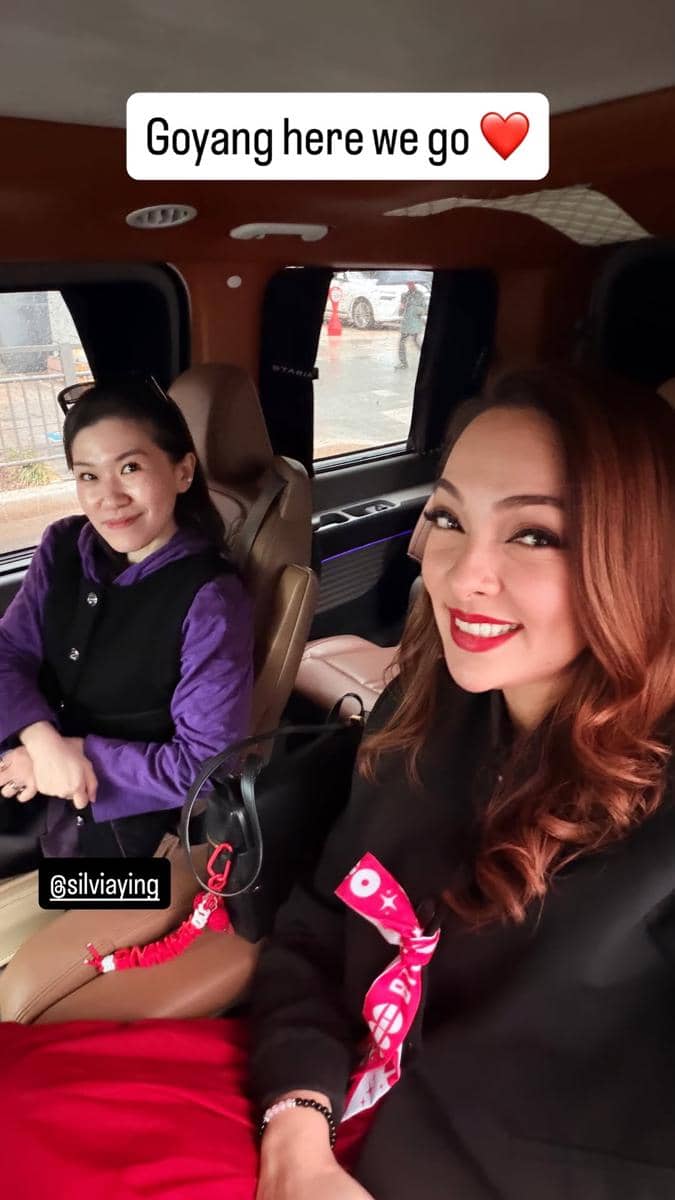 Dr. Reisa Brotoasmoro nonton konser BTS di Goyang Stadium