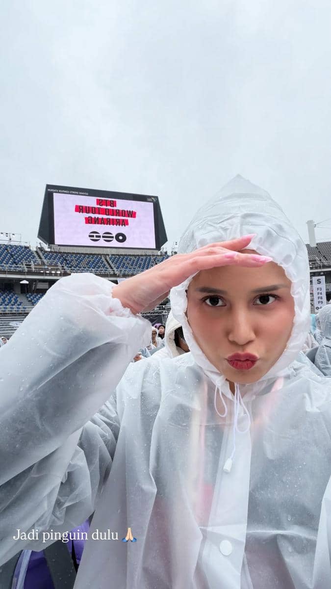 Yunita Siregar nonton konser BTS di Seoul