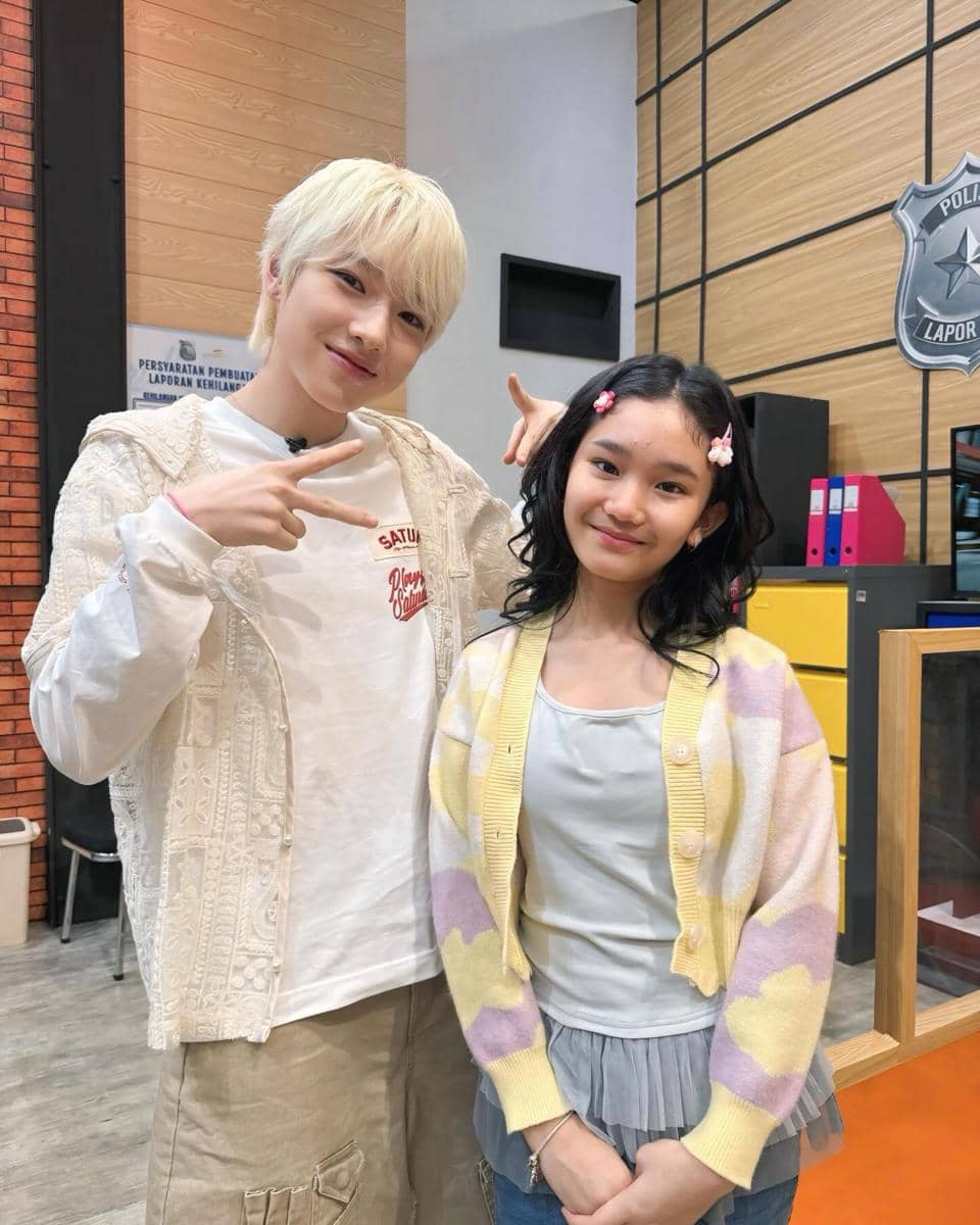 Ayu Ting Ting Syuting Lapor Pak! Bareng NCT WISH