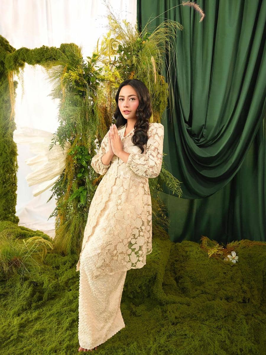 gaya Lebaran Rachel Vennya